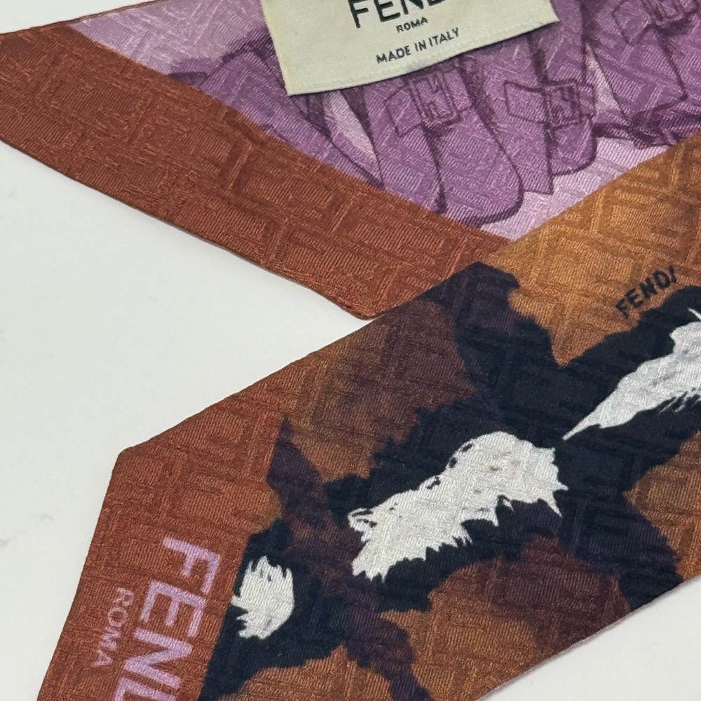 Authentic Fendi Silk Bandeau - Picture 3 of 3